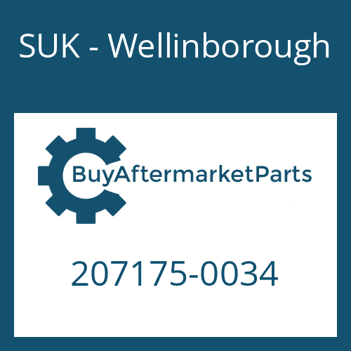 SUK - Wellinborough 207175-0034 - DRIVESHAFT