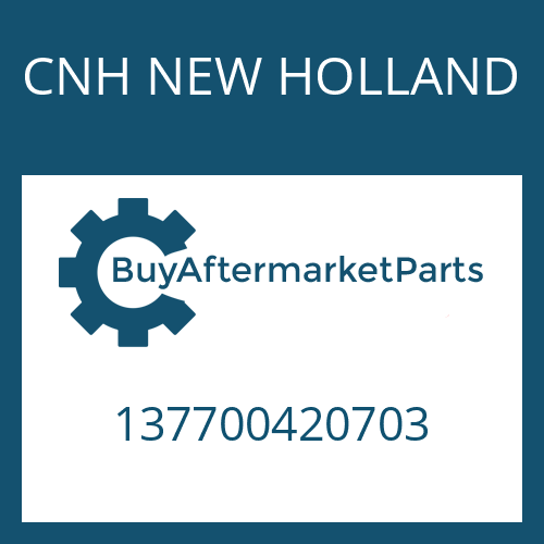 CNH NEW HOLLAND 137700420703 - THRUST WASHER