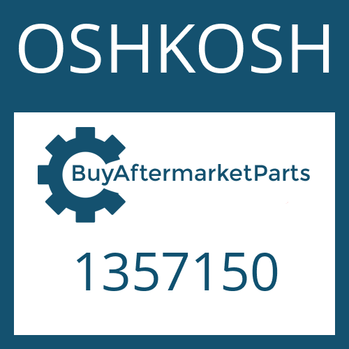 OSHKOSH 1357150 - VALVE ASSY