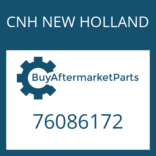 CNH NEW HOLLAND 76086172 - PLATE