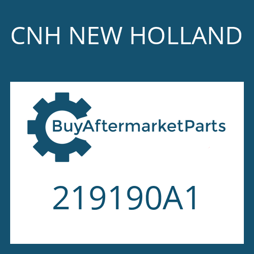 CNH NEW HOLLAND 219190A1 - PLUG