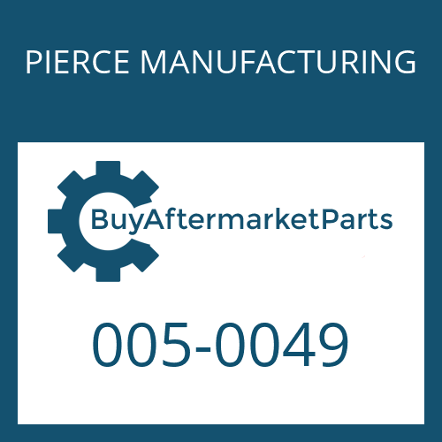 PIERCE MANUFACTURING 005-0049 - LOCK NUT(10 PER)