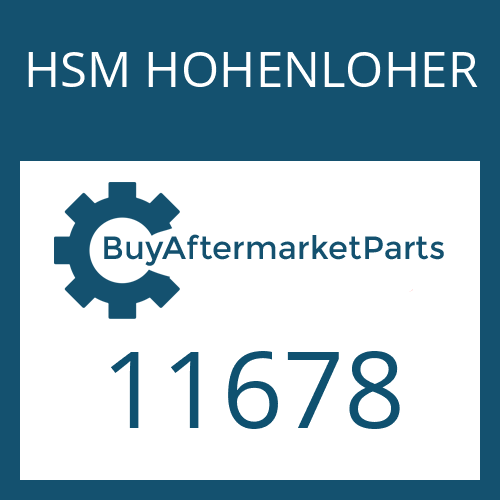HSM HOHENLOHER 11678 - PLATE