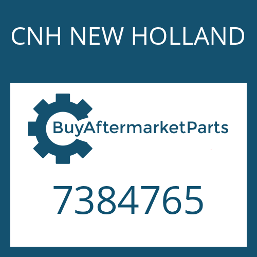 CNH NEW HOLLAND 7384765 - PLATE