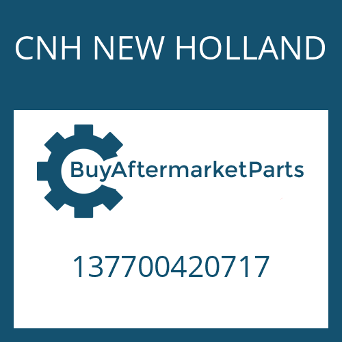 CNH NEW HOLLAND 137700420717 - SCREW