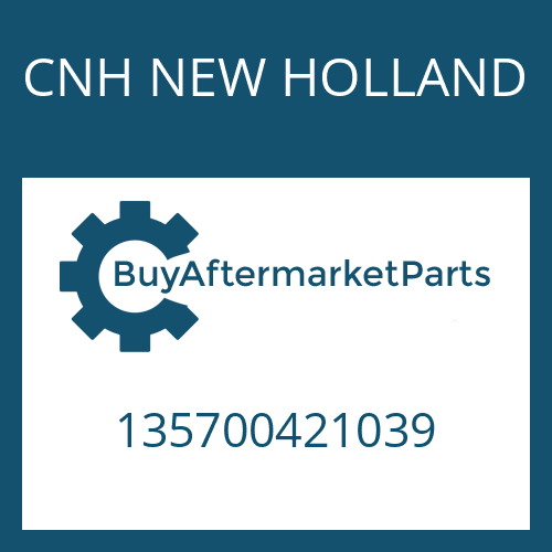 CNH NEW HOLLAND 135700421039 - DIFFER HOUSING