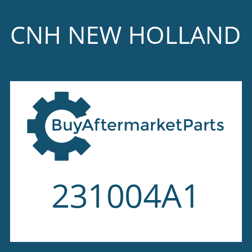 CNH NEW HOLLAND 231004A1 - Axle housing