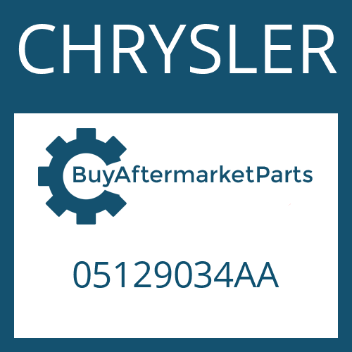 CHRYSLER 05129034AA - DRIVESHAFT