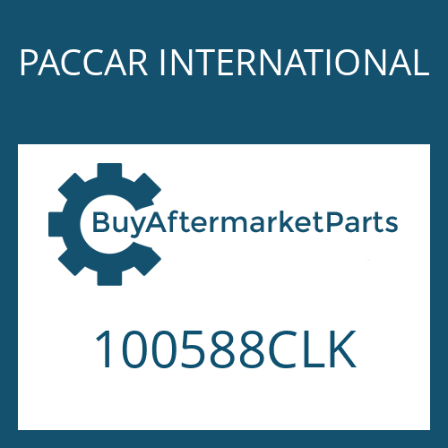 PACCAR INTERNATIONAL 100588CLK - WASHER