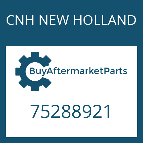 CNH NEW HOLLAND 75288921 - PISTON