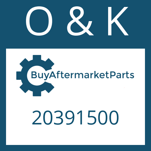 O & K 20391500 - GEAR