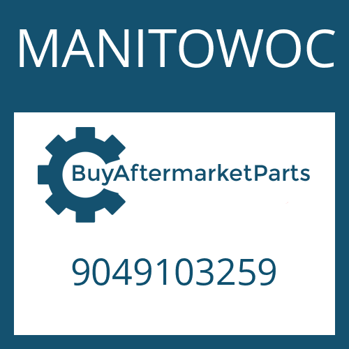 MANITOWOC 9049103259 - BEARING CUP