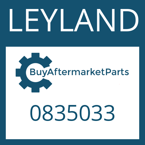 LEYLAND 0835033 - SCREW