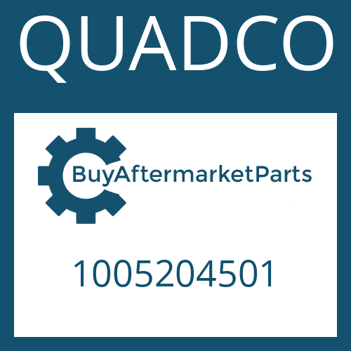 QUADCO 1005204501 - BUSHING-CAMSHAFT