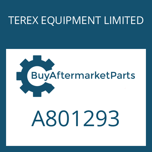 TEREX EQUIPMENT LIMITED A801293 - PUMP-ASSM21G-2