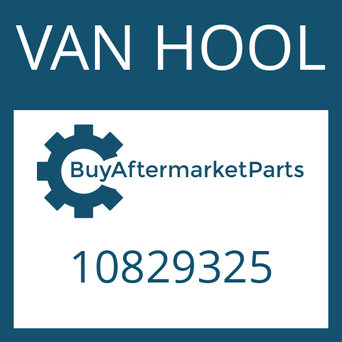 VAN HOOL 10829325 - DRIVESHAFT