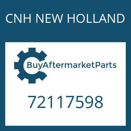 CNH NEW HOLLAND 72117598 - HOUSING