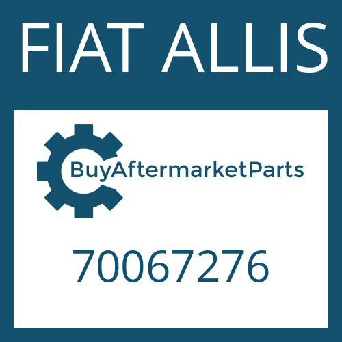 FIAT ALLIS 70067276 - SHIM