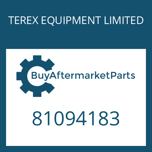 TEREX EQUIPMENT LIMITED 81094183 - PINION GEAR