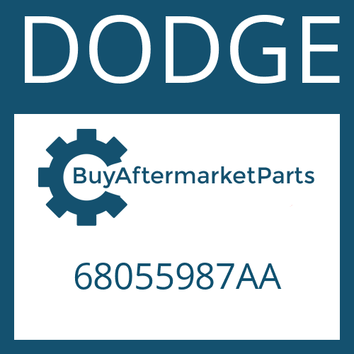 DODGE 68055987AA - DRIVESHAFT