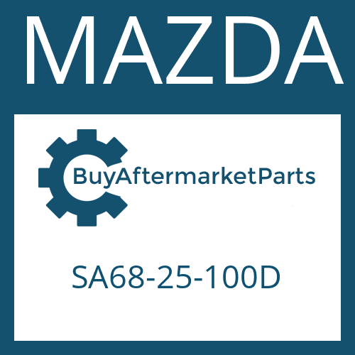 MAZDA SA68-25-100D - DRIVESHAFT