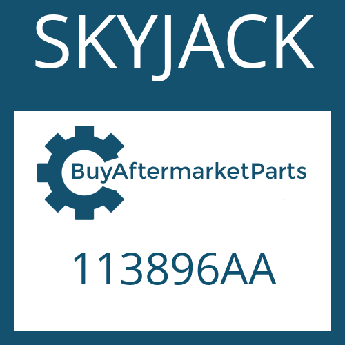 SKYJACK 113896AA - SPRING - PRESSURE CLOSED & GRO