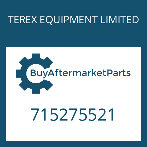 TEREX EQUIPMENT LIMITED 715275521 - REACTION PLATE