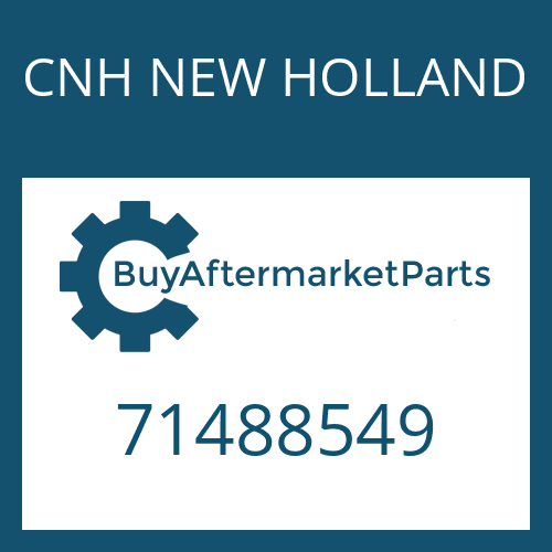 CNH NEW HOLLAND 71488549 - COVER