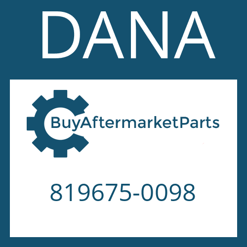 DANA 819675-0098 - DRIVESHAFT