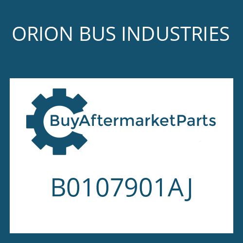 ORION BUS INDUSTRIES B0107901AJ - NUT