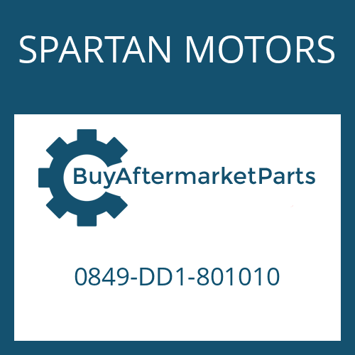 SPARTAN MOTORS 0849-DD1-801010 - BEARING CUP