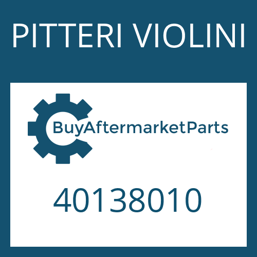 PITTERI VIOLINI 40138010 - U-JOINT-KIT