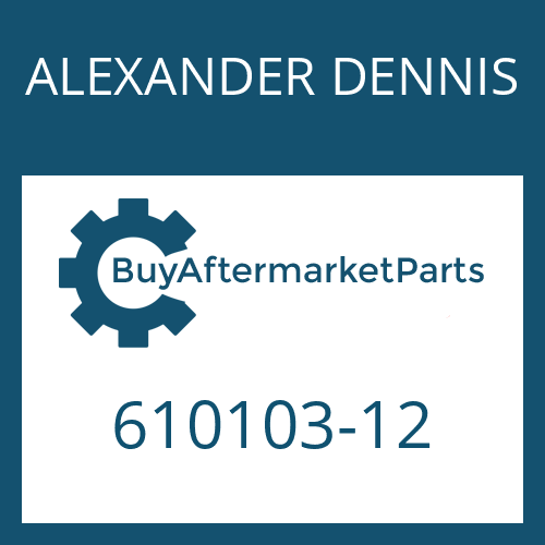 ALEXANDER DENNIS 610103-12 - WHEEL BOLT LH