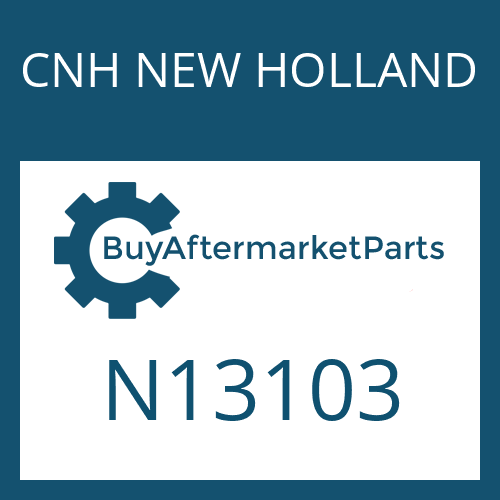 CNH NEW HOLLAND N13103 - FRONT COVER