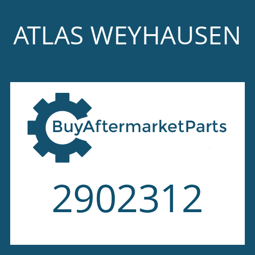 ATLAS WEYHAUSEN 2902312 - FRICTION WASHER