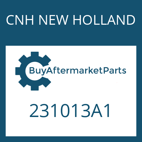 CNH NEW HOLLAND 231013A1 - CARRIER & CAP ASSEMBLY