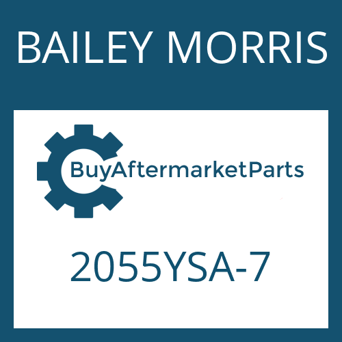 BAILEY MORRIS 2055YSA-7 - SHORT COUPLE