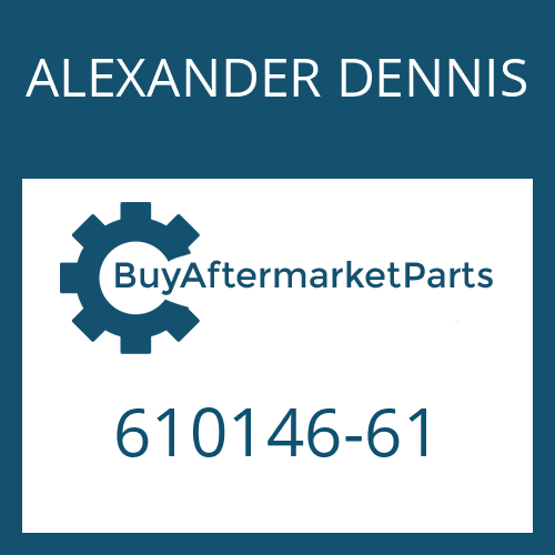 ALEXANDER DENNIS 610146-61 - AXLE SHAFT (LH)