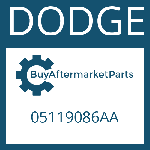 DODGE 05119086AA - DRIVESHAFT