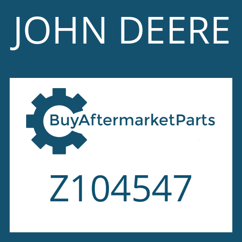 JOHN DEERE Z104547 - STEERING CASE