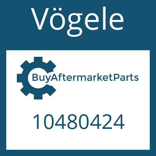 Vögele 10480424 - FRICTION WASHER