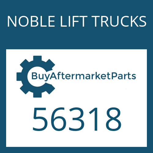 NOBLE LIFT TRUCKS 56318 - BEARING CONE - 02872