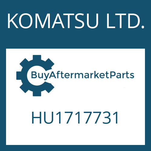 KOMATSU LTD. HU1717731 - SUPPORT