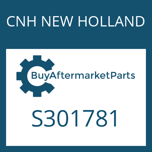 CNH NEW HOLLAND S301781 - LOCKPLATE for Heavy Equipment