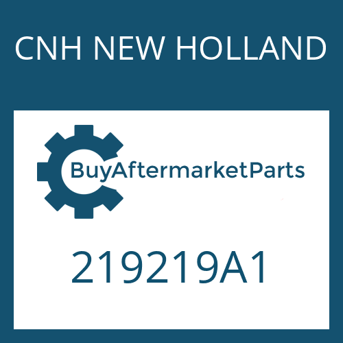 CNH NEW HOLLAND 219219A1 - WASHER for Heavy Equipment