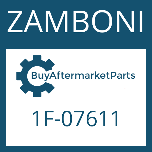 ZAMBONI 1F-07611 - KIT - DRIVE GEAR & PINION ASSY