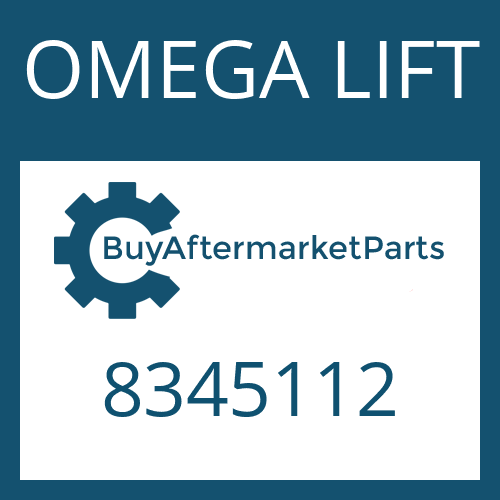 OMEGA LIFT 8345112 - DRIVE GEAR + PINION SET