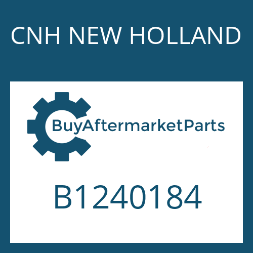 CNH NEW HOLLAND B1240184 - DRIVESHAFT
