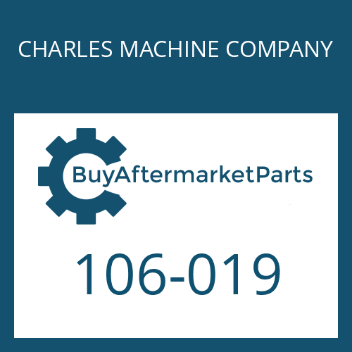 CHARLES MACHINE COMPANY 106-019 - WHEEL STUD