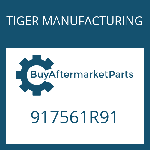 TIGER MANUFACTURING 917561R91 - DISC & PLATE L/S